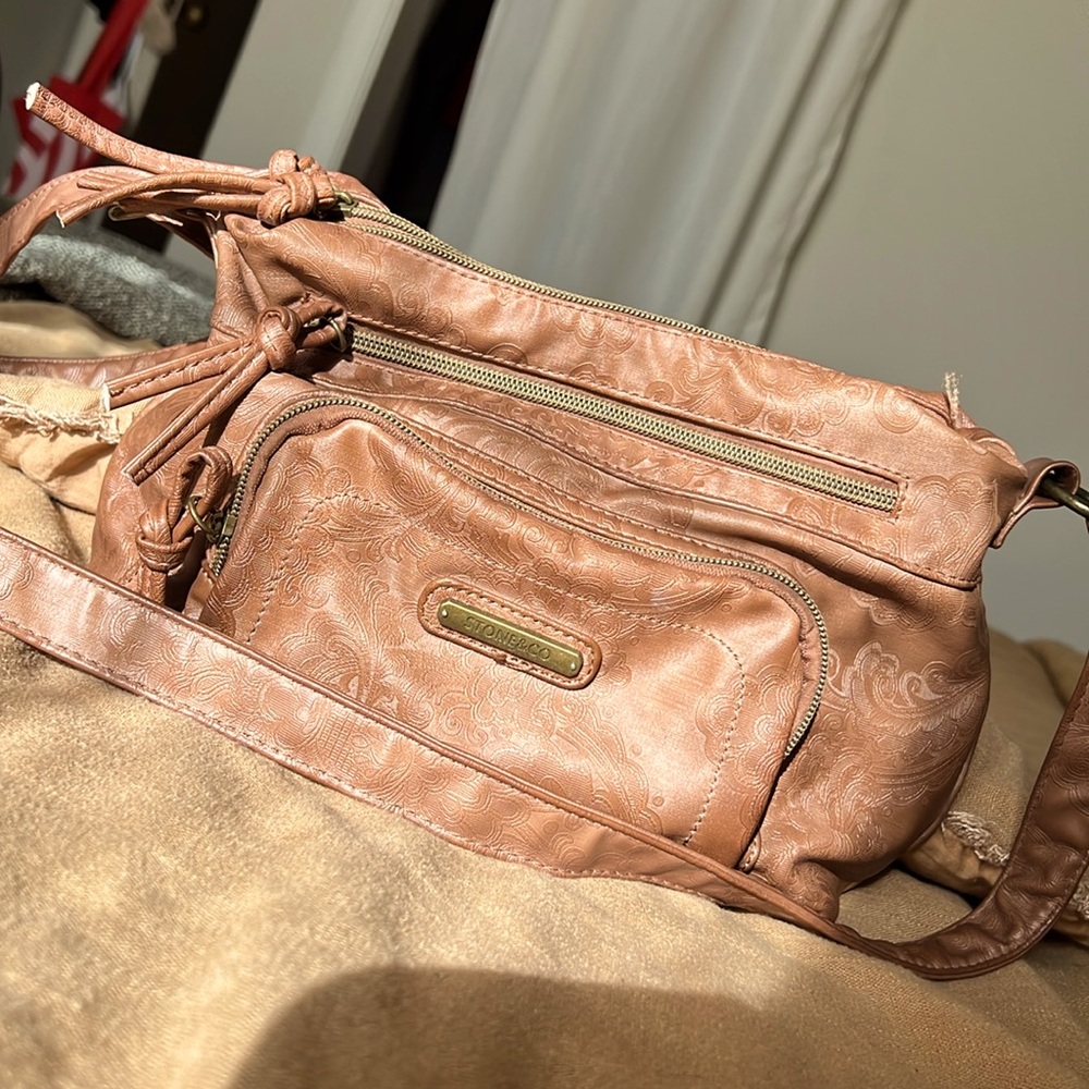 Stone & Co. Smokey Mountain Crossbody Hobo Bag